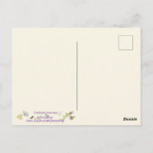 トリニティファイアスタークリスチャン予言的抽象芸術アート ポストカード (裏面)