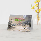 トリニティベイ, ニューファンドランド, クリスマスの挨拶 カード (黄色い花)