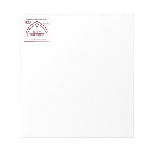 トリニティメモ帳 ノートパッド (正面)