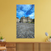 トリニティーカレッジオールド建物ダブリン(アイルランド) キャンバスプリント (インサイチュ (リビング))