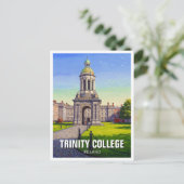 トリニティーカレッジダブリンアイルランドトラベル ポストカード (スタンド正面)