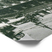 トリニティーカレッジ,ダブリンヴィンテージ ポスター (角)