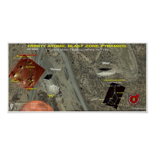 トリニティ原子爆風帯 ポスター (正面)