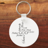 トリニティ名 キーホルダー (正面)