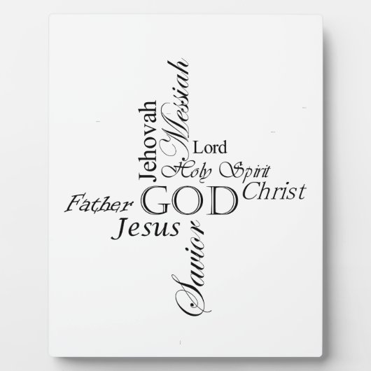 トリニティ名 フォトプラーク (正面)