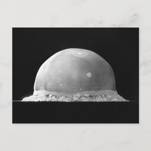 トリニティ試験原爆爆発1945年7月16日 ポストカード (正面)