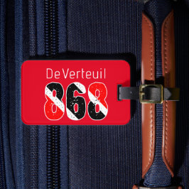 トリニ868赤 ラゲッジタグ