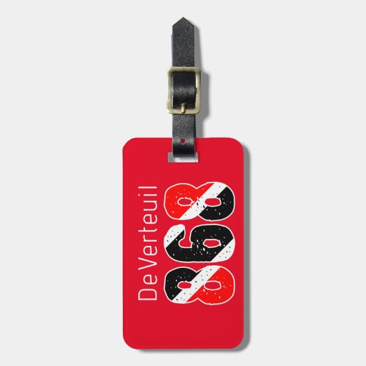 トリニ868赤 ラゲッジタグ (正面縦)