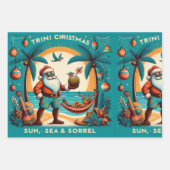 トリニ クリスマス ラッピングペーパー バンドル ラッピングペーパーシート (正面2)