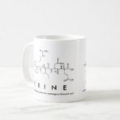 トリネペプチド名mug コーヒーマグカップ (正面左)