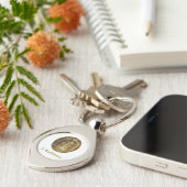 トリノのシュラウド キーホルダー (側面)