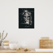 トリノのシュラウド、ネガ ポスター (キッチン)