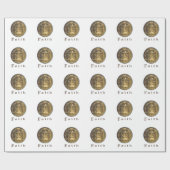 トリノのシュラウド ラッピングペーパー (フラット)