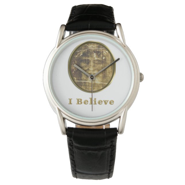 トリノのシュラウド 腕時計 (正面)