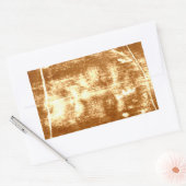 トリノのシュラウド 長方形シール (封筒)