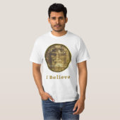 トリノのシュラウド Tシャツ (正面フル)