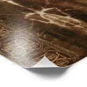 トリノの聖なる覆い フォトプリント            (角)