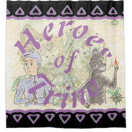 トリノの英雄（ft.シアンカズ&マガス） シャワーカーテン