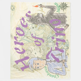 トリノの英雄（ft.シアンカズ&マガス） フリースブランケット