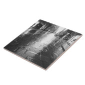 トリノイタリアウェット通り夕べ タイル (側面)