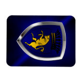 トリノメトタリック・エンブレム マグネット (横)