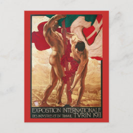 トリノ1911ワールドフェア ポストカード