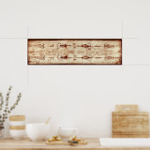 トリノ・イエス埋葬の布のシュラウド ポスター (キッチン)