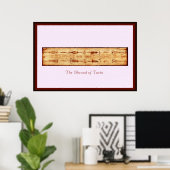 トリノ・イエズス聖体のシュラウド顔フルポスター ポスター (ホームオフィス)