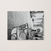 トリノ・イタリア、カフェ、アーチウェイ ジグソーパズル (横)