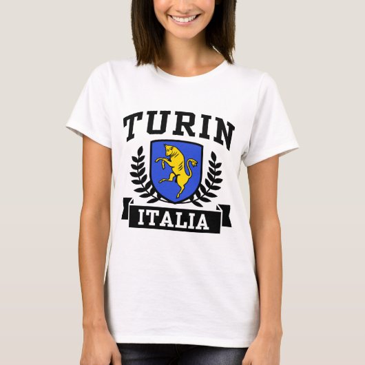 トリノ・イタリア Tシャツ (正面)