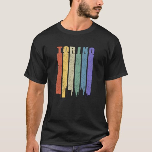 トリノ ストライプ Tシャツ (正面)