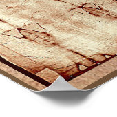 トリノ・ピオ・イエズス・ホリー・顔・マンディライオンのシュラウド ポスター (角)