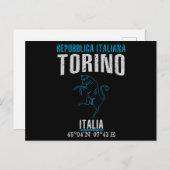 トリノ ポストカード (正面/裏面)