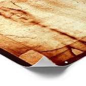 トリノ・リネン・クロス・イエス・イメージのシュラウド ポスター (角)