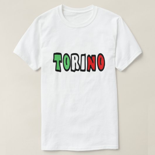 トリノ Tシャツ (デザイン正面)