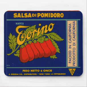 トリノsalsa di pomodoroの別名トマトのり マウスパッド