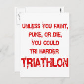 トリハードル ポストカード (正面/裏面)