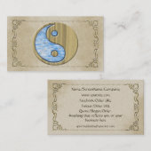 トリバルサンド&ウォーター陰陽 名刺 (正面/裏面)