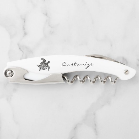 トリバルスタイルタートルサンダーコーブ ソムリエナイフ (正面)