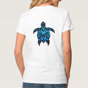 トリバルタートルハイビスカス Tシャツ