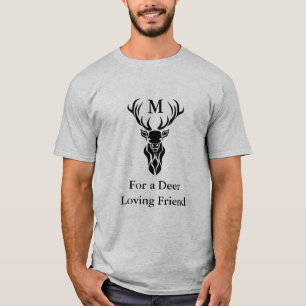 トリバルブラックスタグシルエットモノグラム Tシャツ