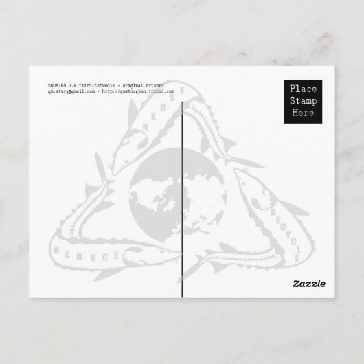 トリバル1 ポストカード (裏面)