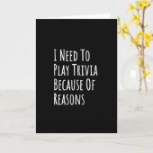 トリビア カード (黄色い花)