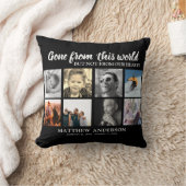 トリビュートフォトコラージュ記念碑 クッション (ブランケット)