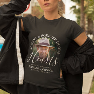 トリビュート写真記念碑「永遠に私たちのハート」 Tシャツ