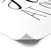 トリビュート天国はミニマル結婚リストのサインを愛した ポスター (角)