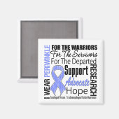 トリビュート食道閉鎖I衣服ペリウィンクル マグネット (正面/裏面)