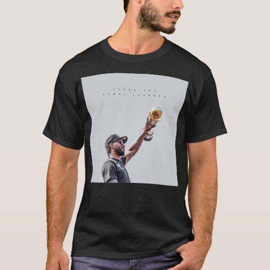 トリビュート カワイ・レナード Tシャツ (正面)