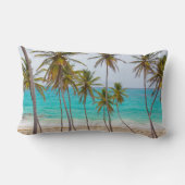 トリピックビーチヤシ木枕 ランバークッション (裏面)