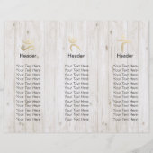 トリフォールドヨガスタジオパンフレット瞑想スタジオ (裏面)